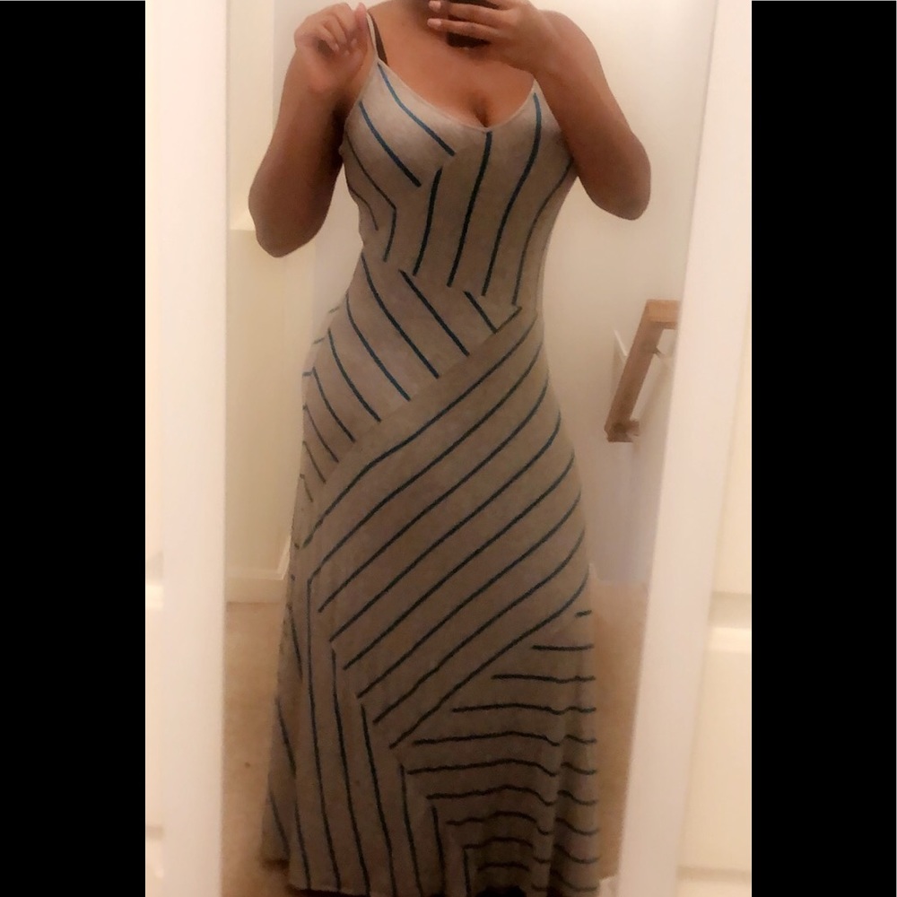 Long Striped Maxi dress